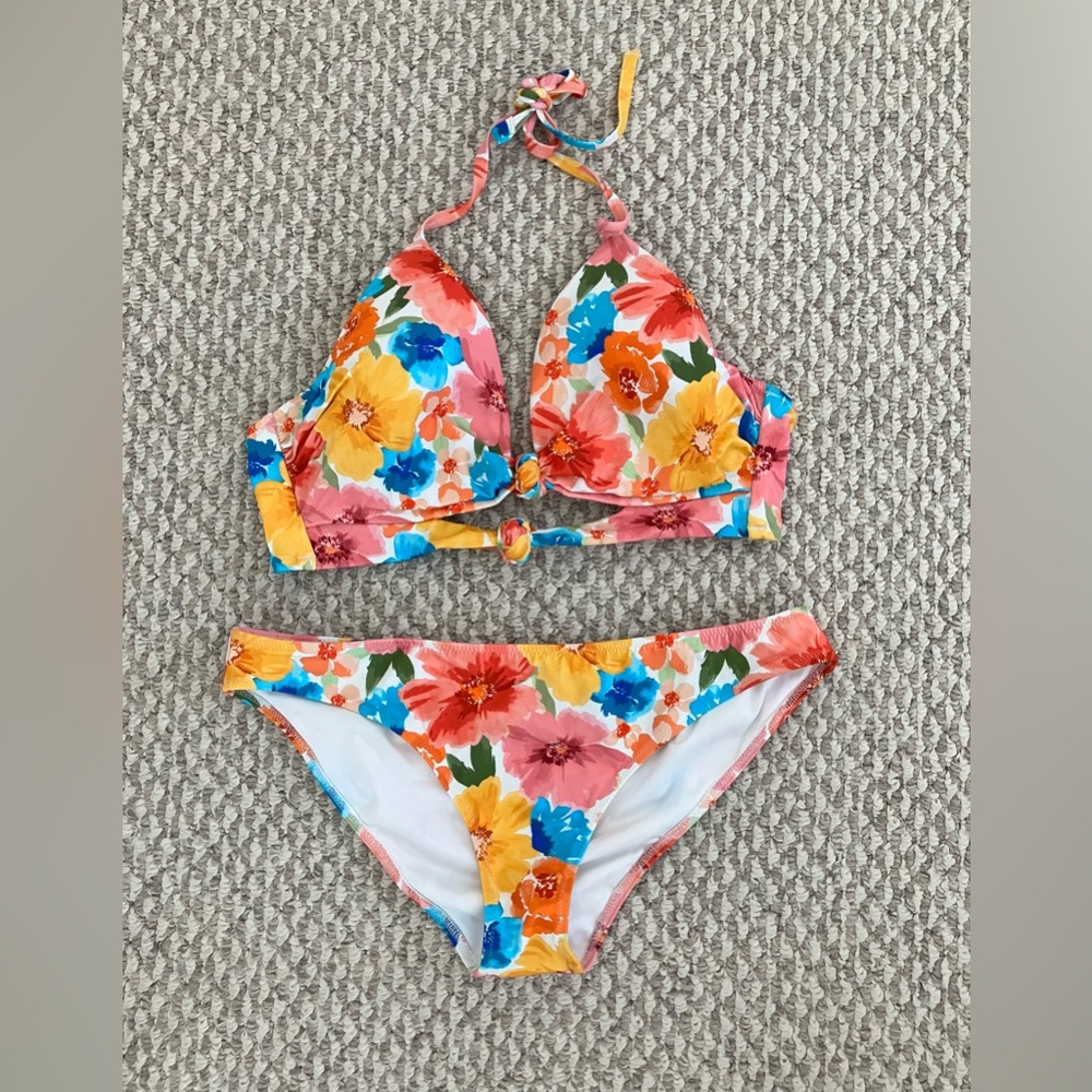 Shade and Shore | Floral Bikini | 34C